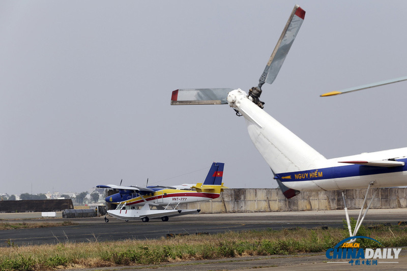 越南空军搜救发现海上油带 或与马航失联客机有关